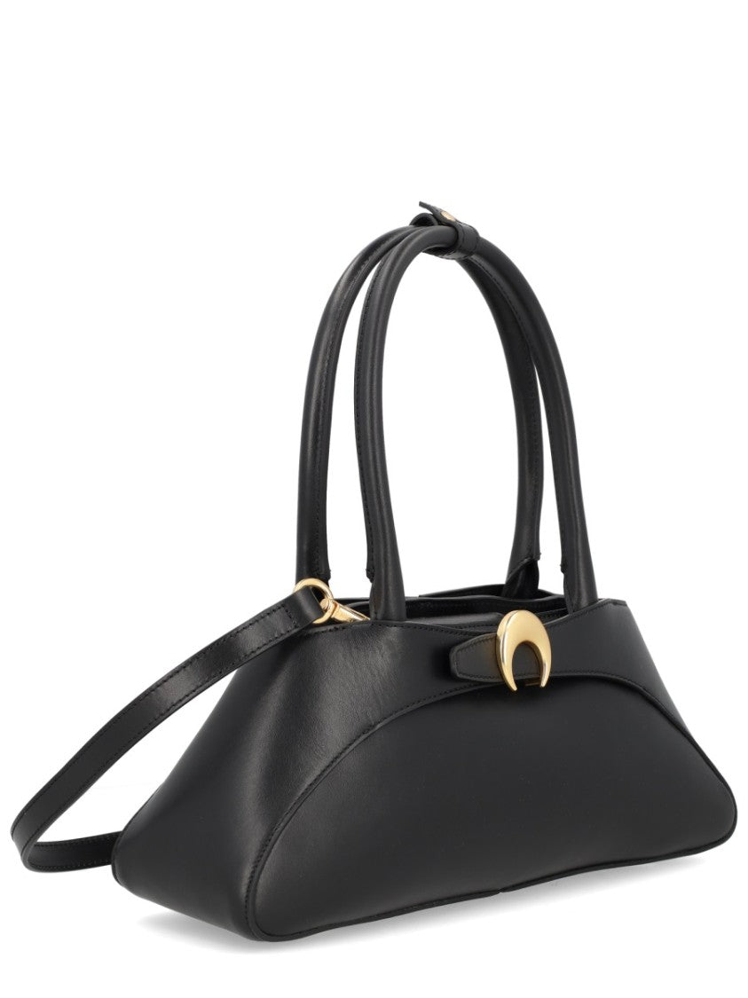 Marine Serre Aurora Baguette Crescent Accent Shoulder Bag