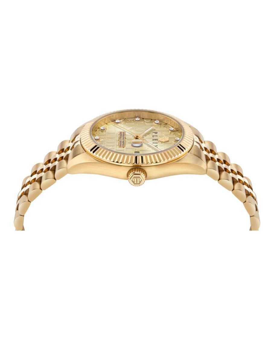 Philipp Plein Date Superlative Crystal Watch