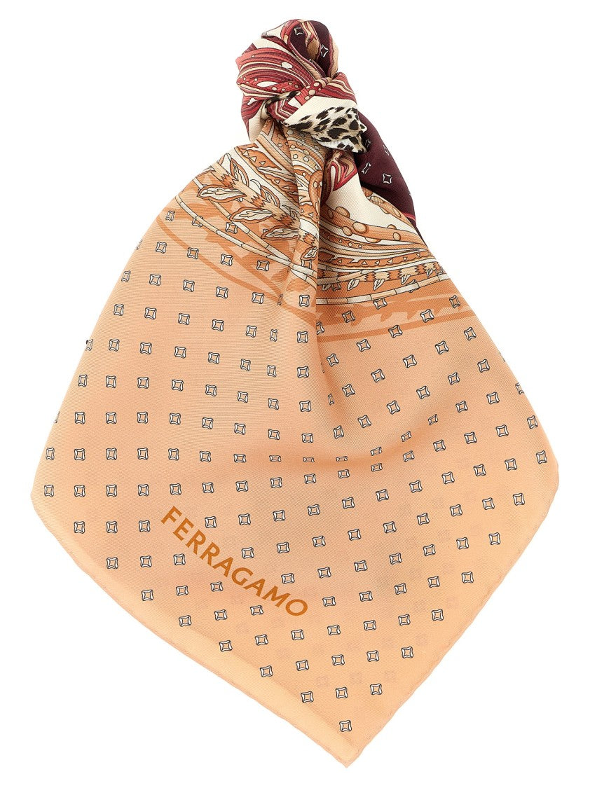 Ferragamo 'Madras' Print Scarf