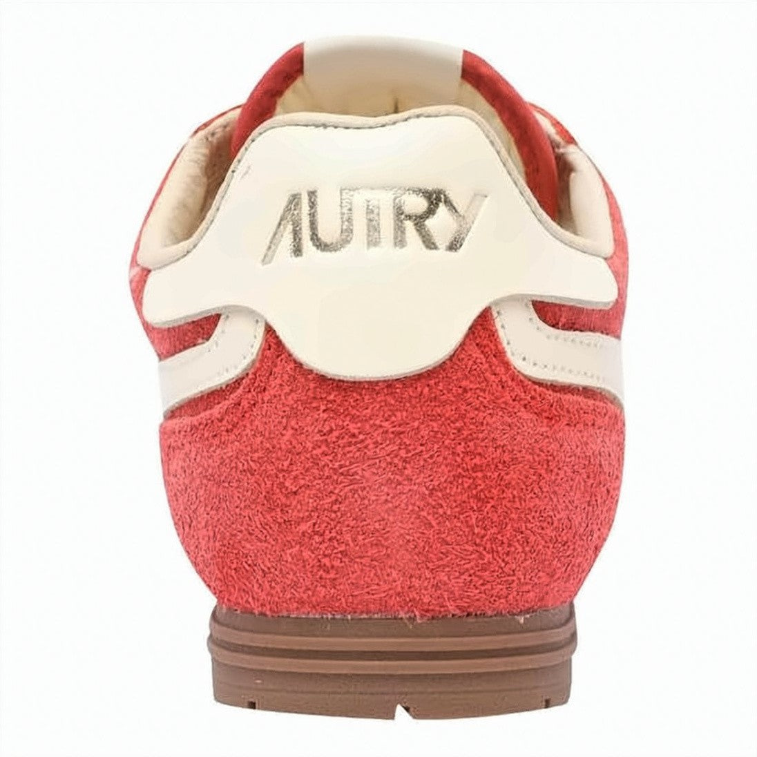 Autry Retro-Inspired Suede Sneakers With Cream Accents