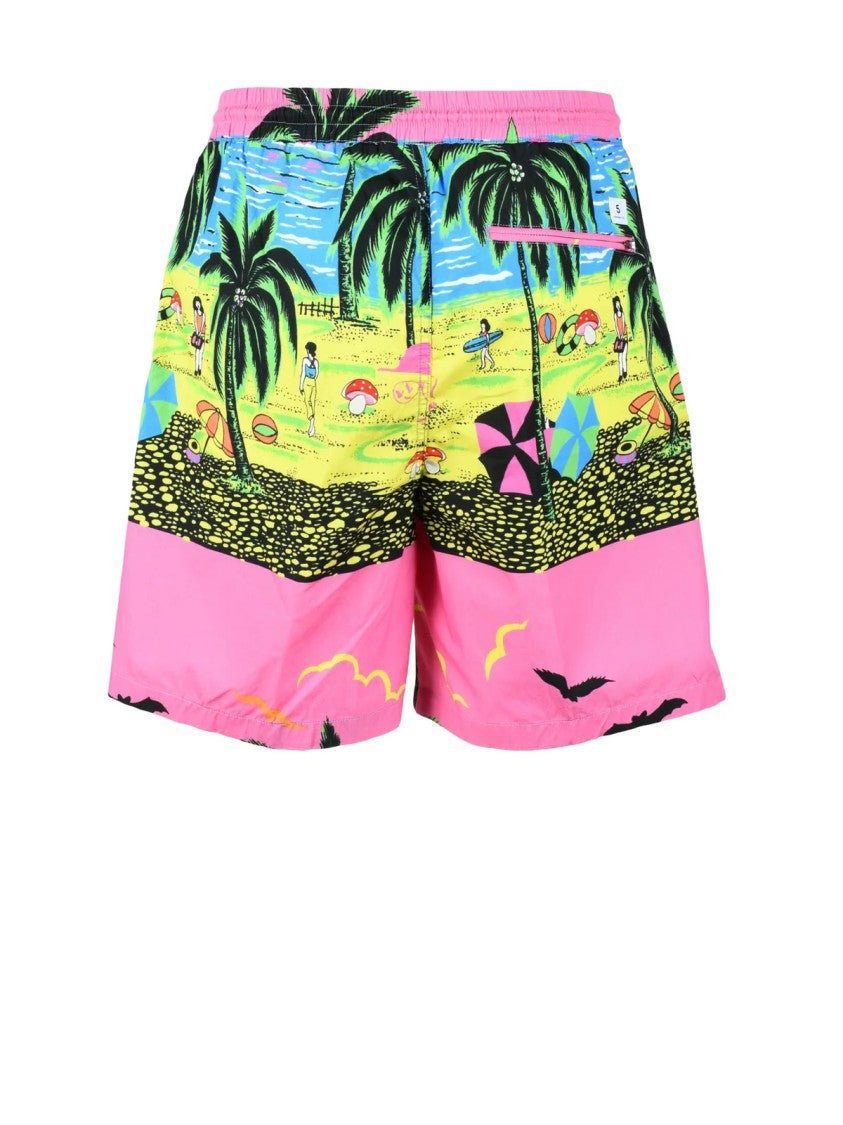 Department 5 Multicolor Cotton Bermuda Shorts