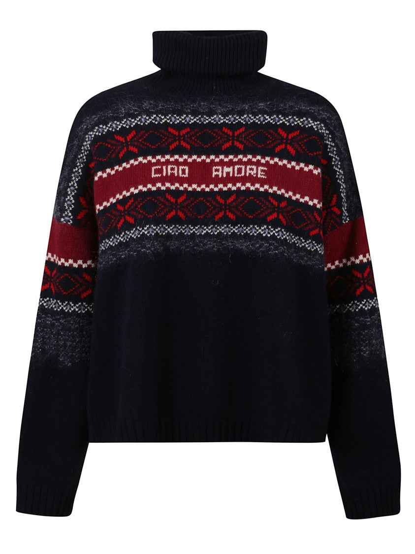 Giada Benincasa Ciao Amore Turtleneck Sweater