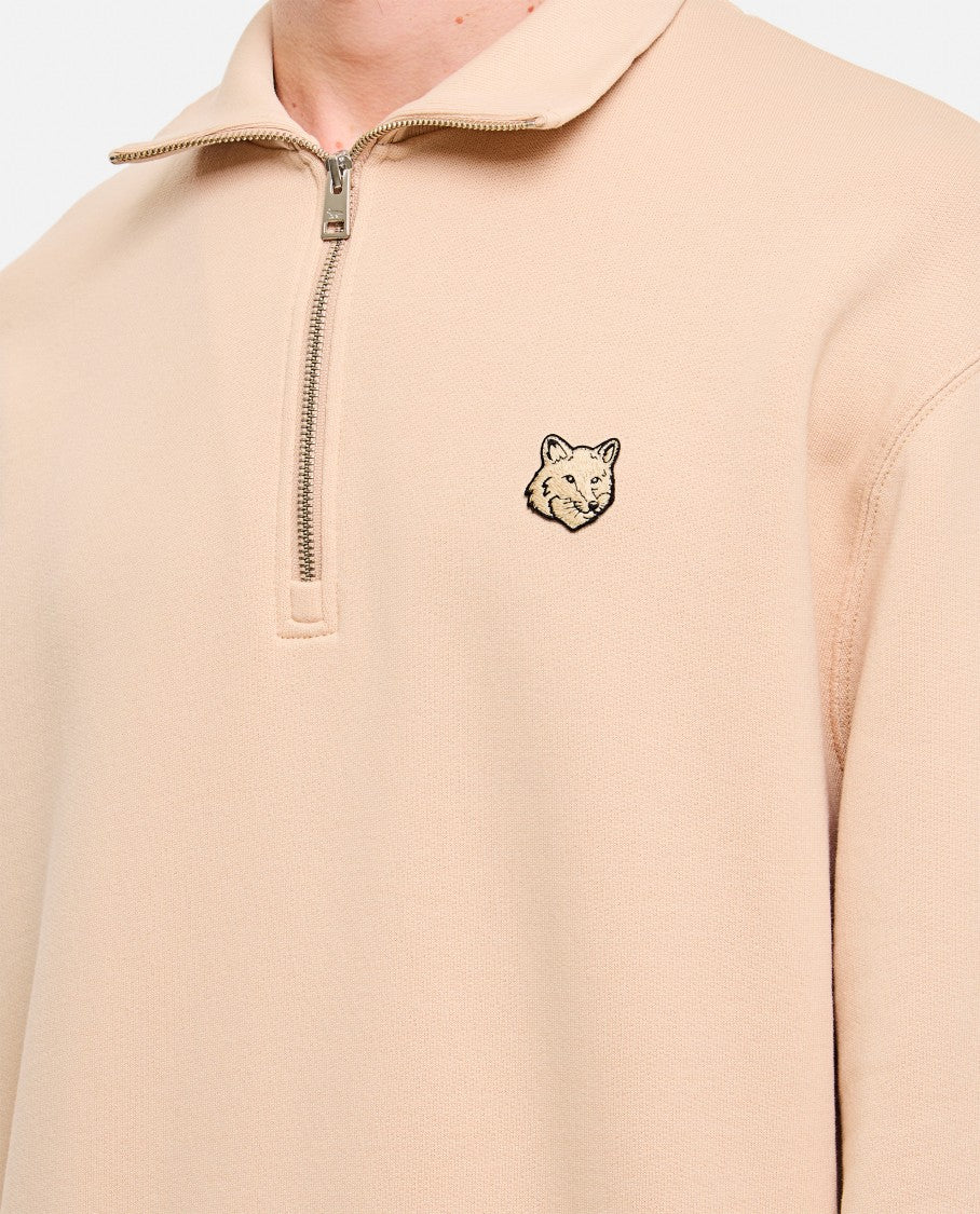Maison Kitsuné Sweatshirt With Metal Zip