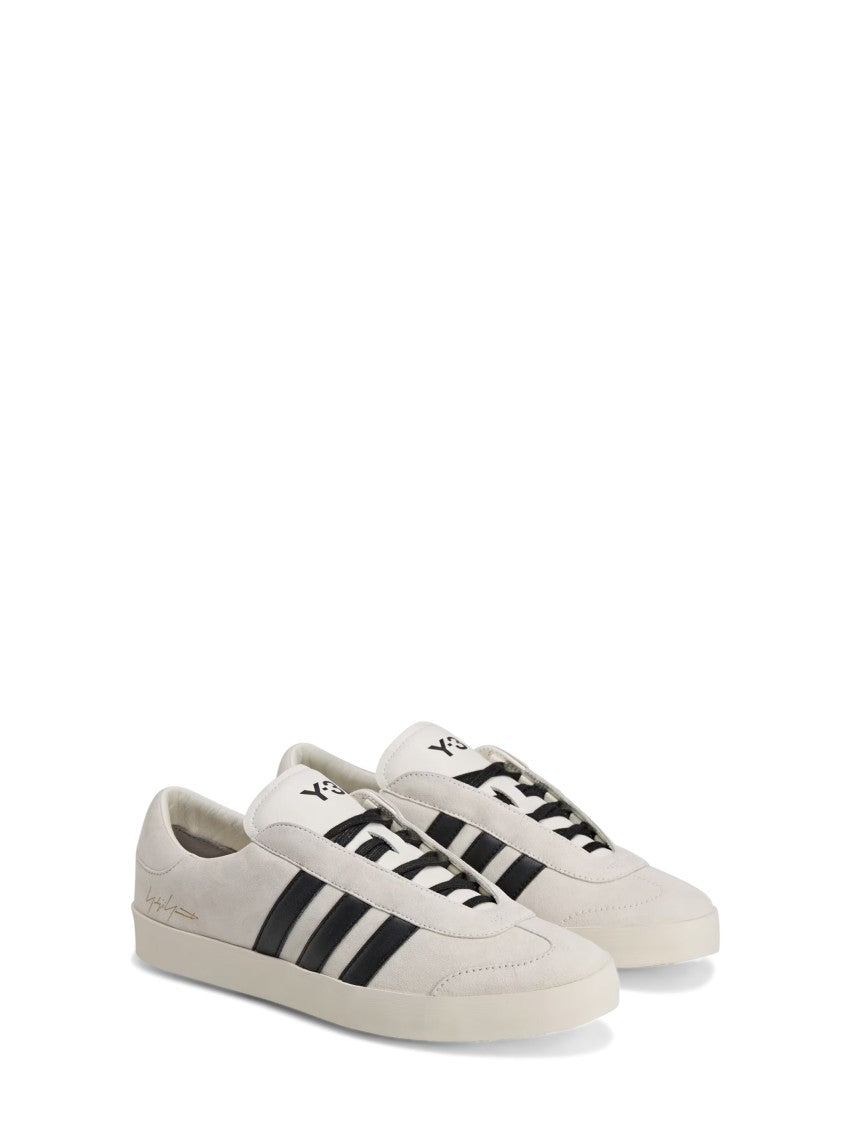 Y-3 Low-Profile Sneakers With Smooth Leather Upper