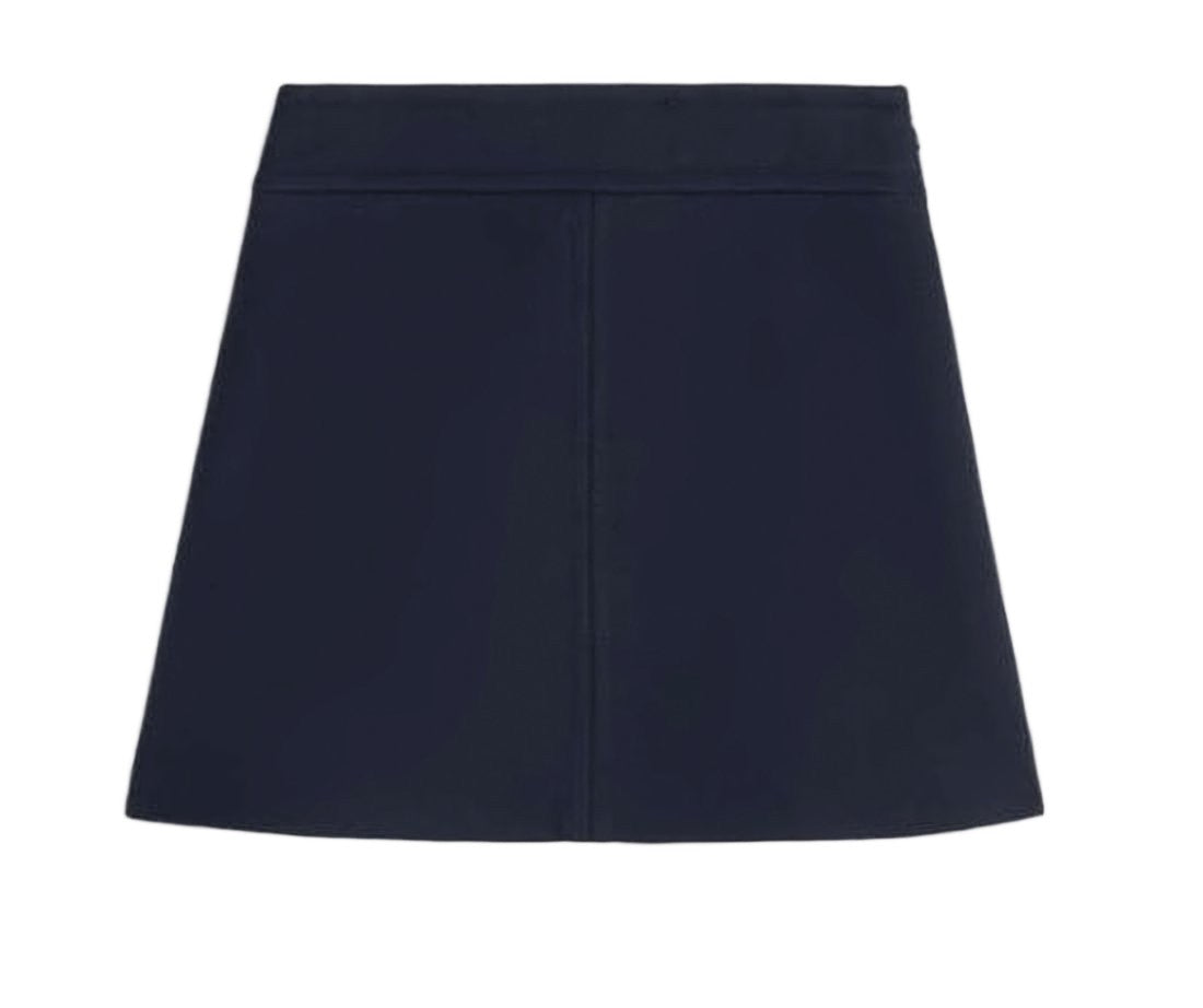 Celine Straight Silhouette Midi Skirt With Structured Waistband
