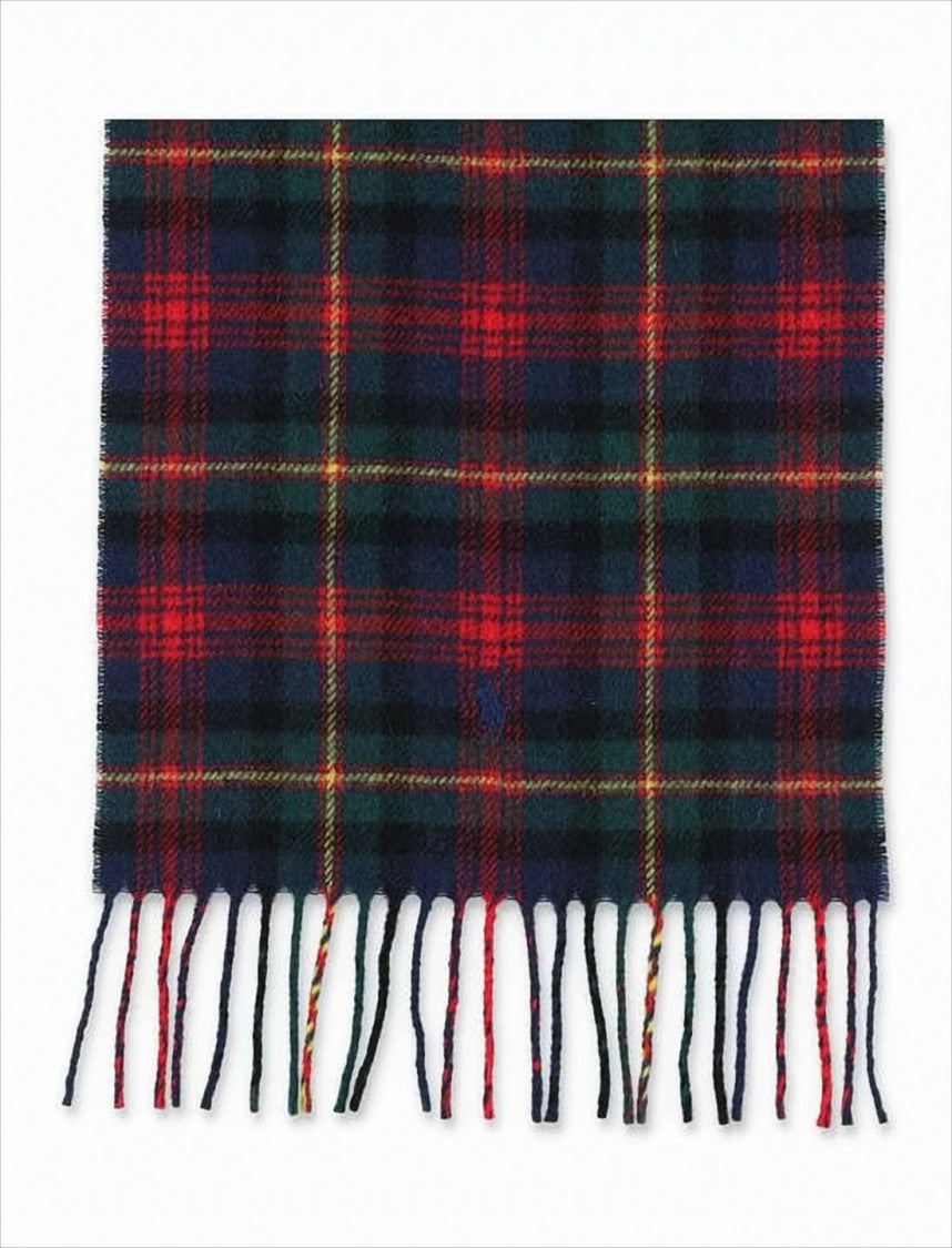 Polo Ralph Lauren Classic Tartan Plaid Scarf