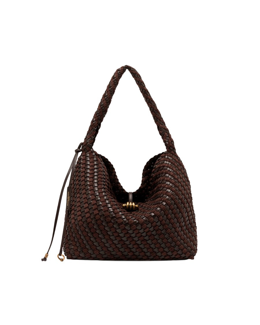 Gianni Chiarini Aurelie Woven Leather Handbag