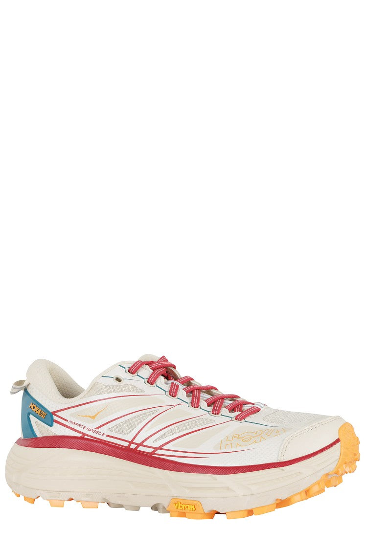 Hoka Red Orange U Mafate Speed 2 Mesh Polyester Sneakers