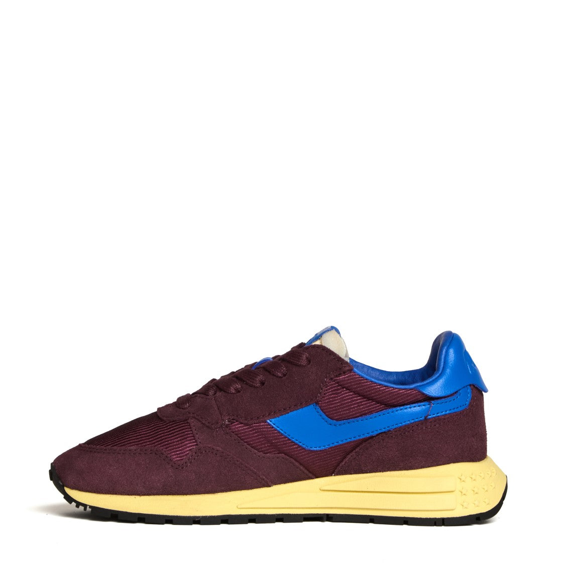 Autry Taupe/Burgundy/Blue Reelwind Low Mesh