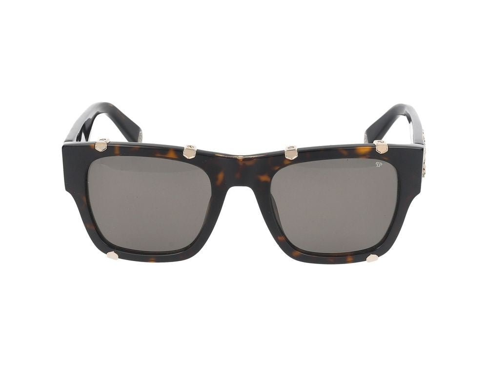 Philipp Plein Sunglasses Spp042w 0722 Dark Havana 54/23/145