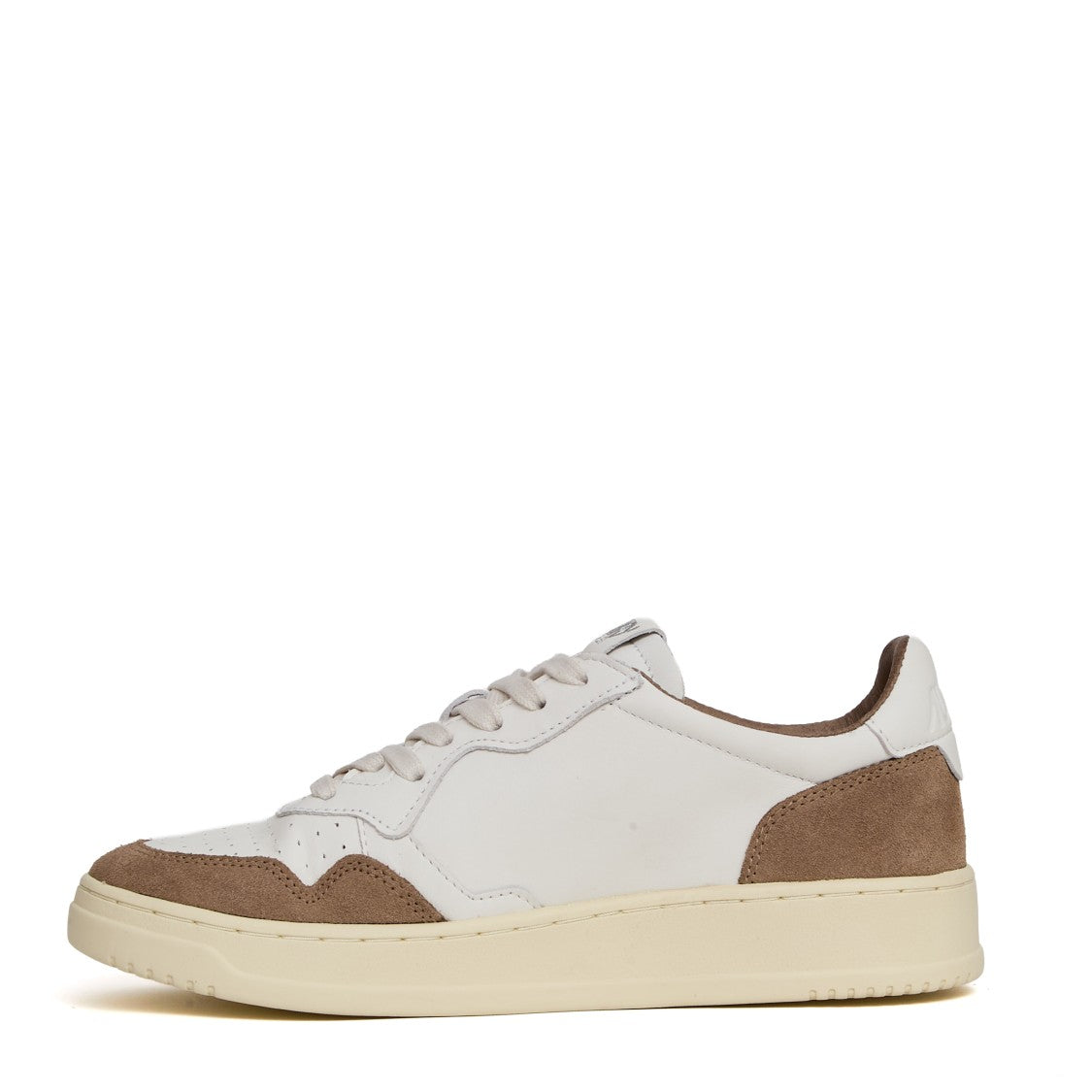Autry Medalist Low Sneakers In White Leather