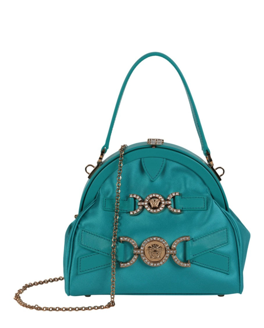 Versace Crystal Medusa '95 Satin Handbag