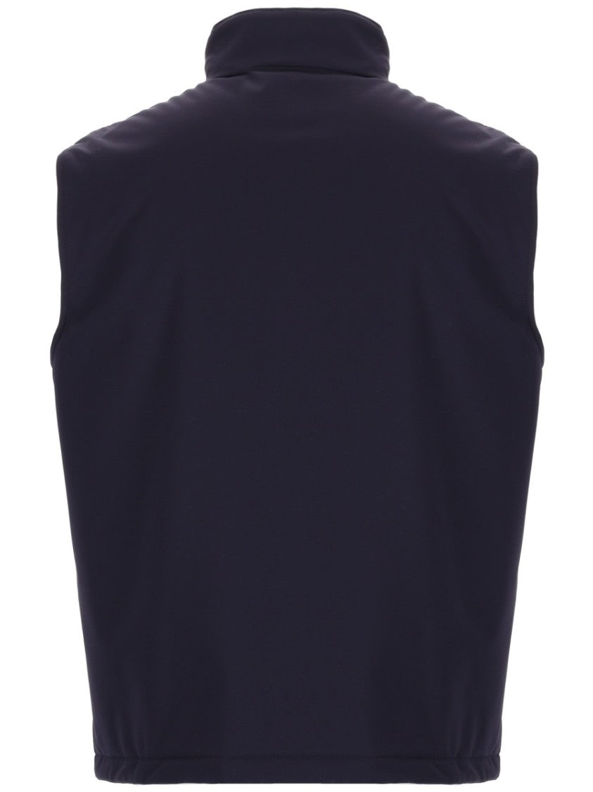 Fay Turtleneck Vest Polyamide Padded Gilet