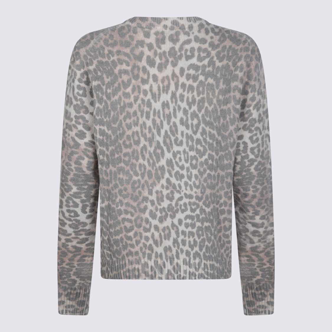Ganni Leopard Wool Knitwear