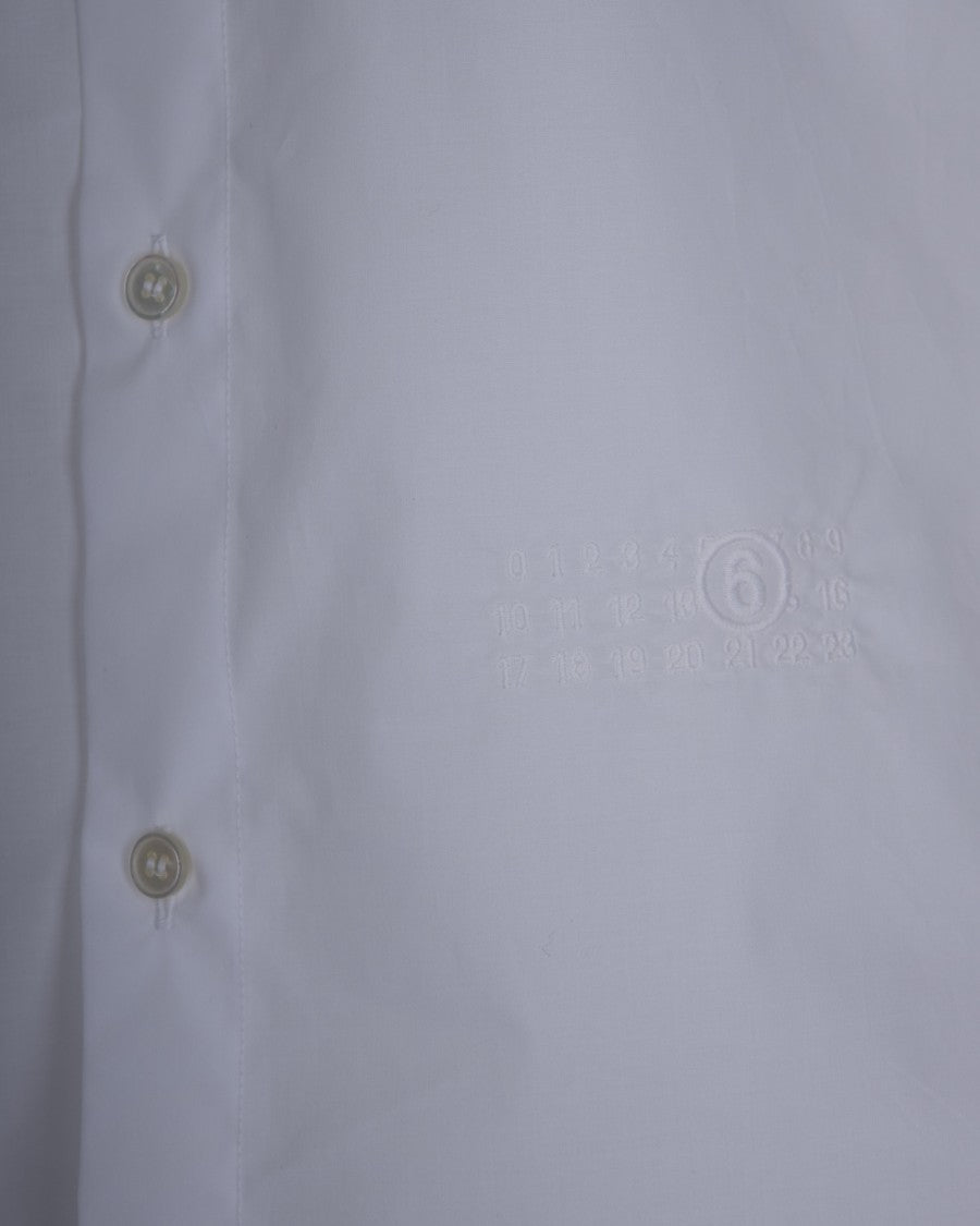 Mm6 By Maison Margiela White Cotton Shirt