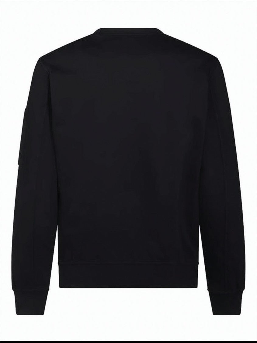 C.P. Company Long-Sleeve Crewneck Shirt With Zip Pocket Detail