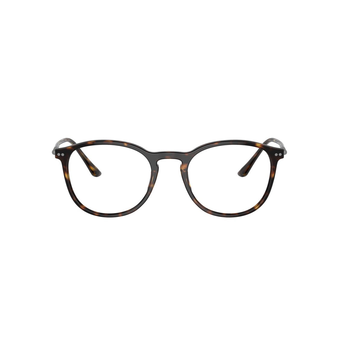 Giorgio Armani 0Ar7125 Tortoiseshell Pattern Acetate Eyeglasses With Slim Metal Accents
