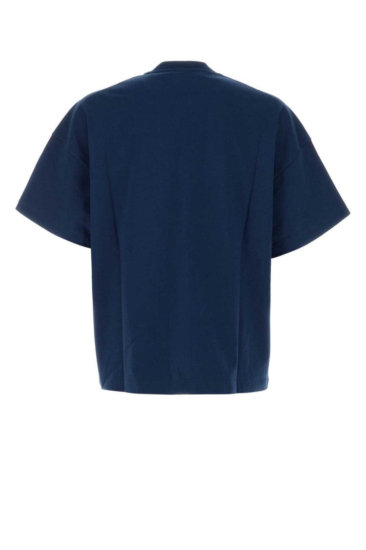 Jil Sander Navy Blue Cotton T-Shirt
