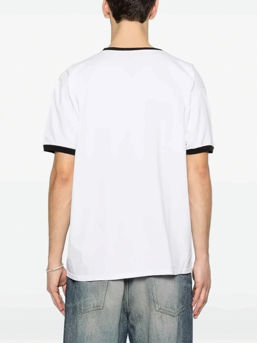 Wild Donkey Short-Sleeve White T-Shirt With Graphic Print