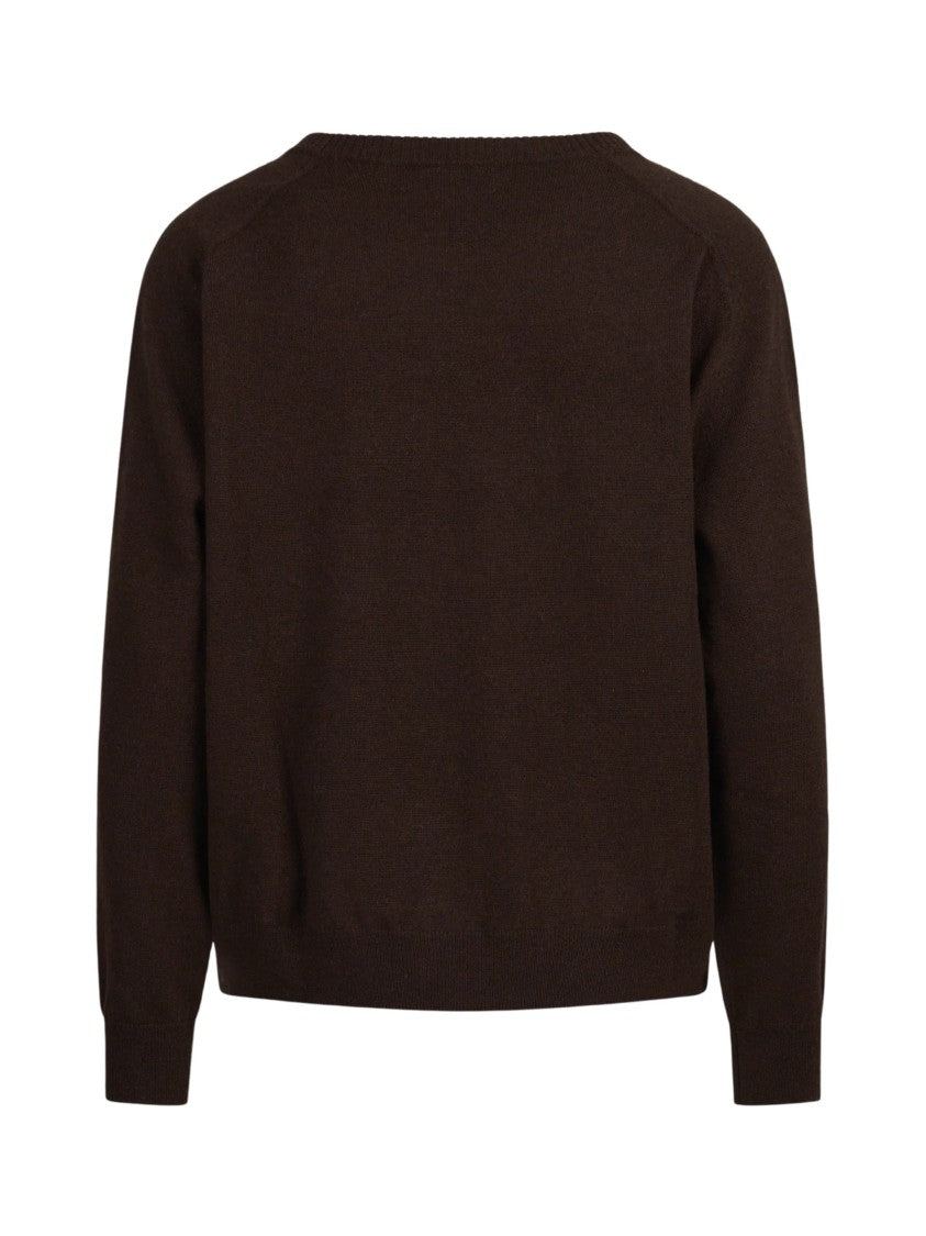 Ballantyne Multicolor Argyle Cashmere Crew-Neck Sweater