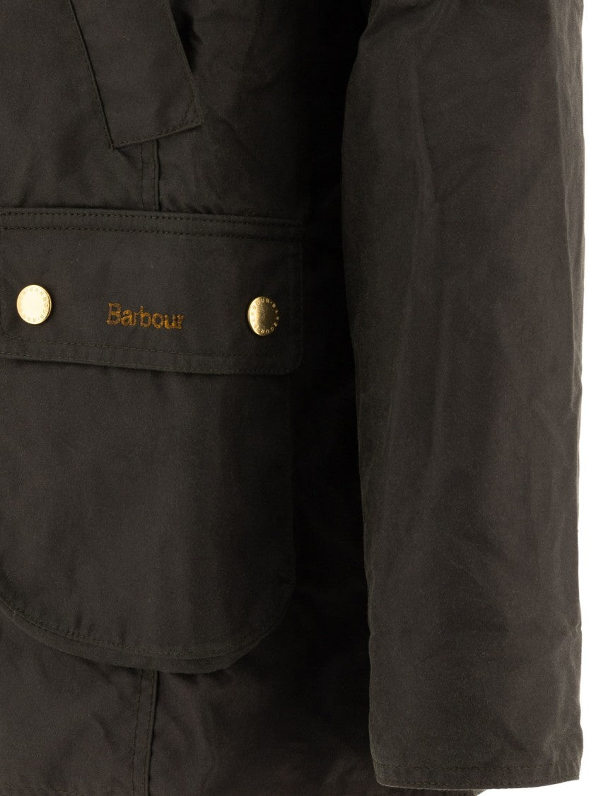 Barbour Short Waxed Cotton Jacket