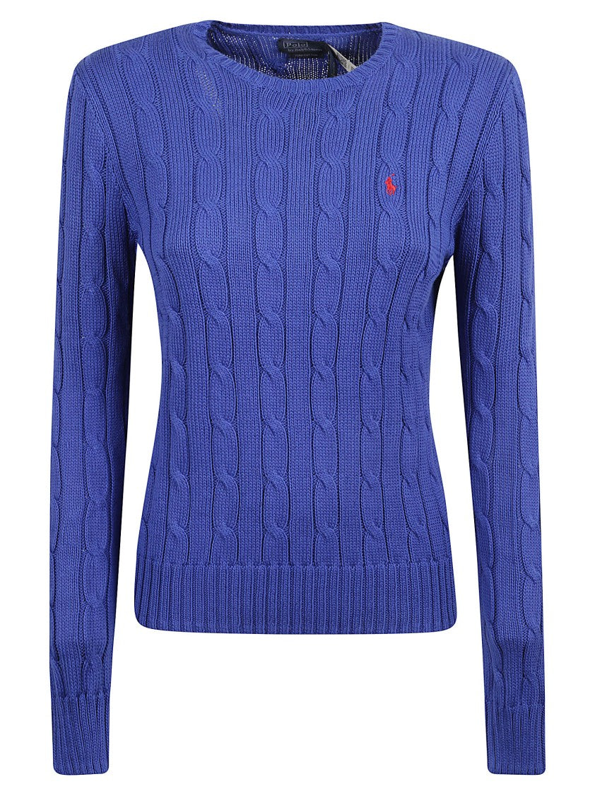 Polo Ralph Lauren Sapphire Blue Ribbed Sweater