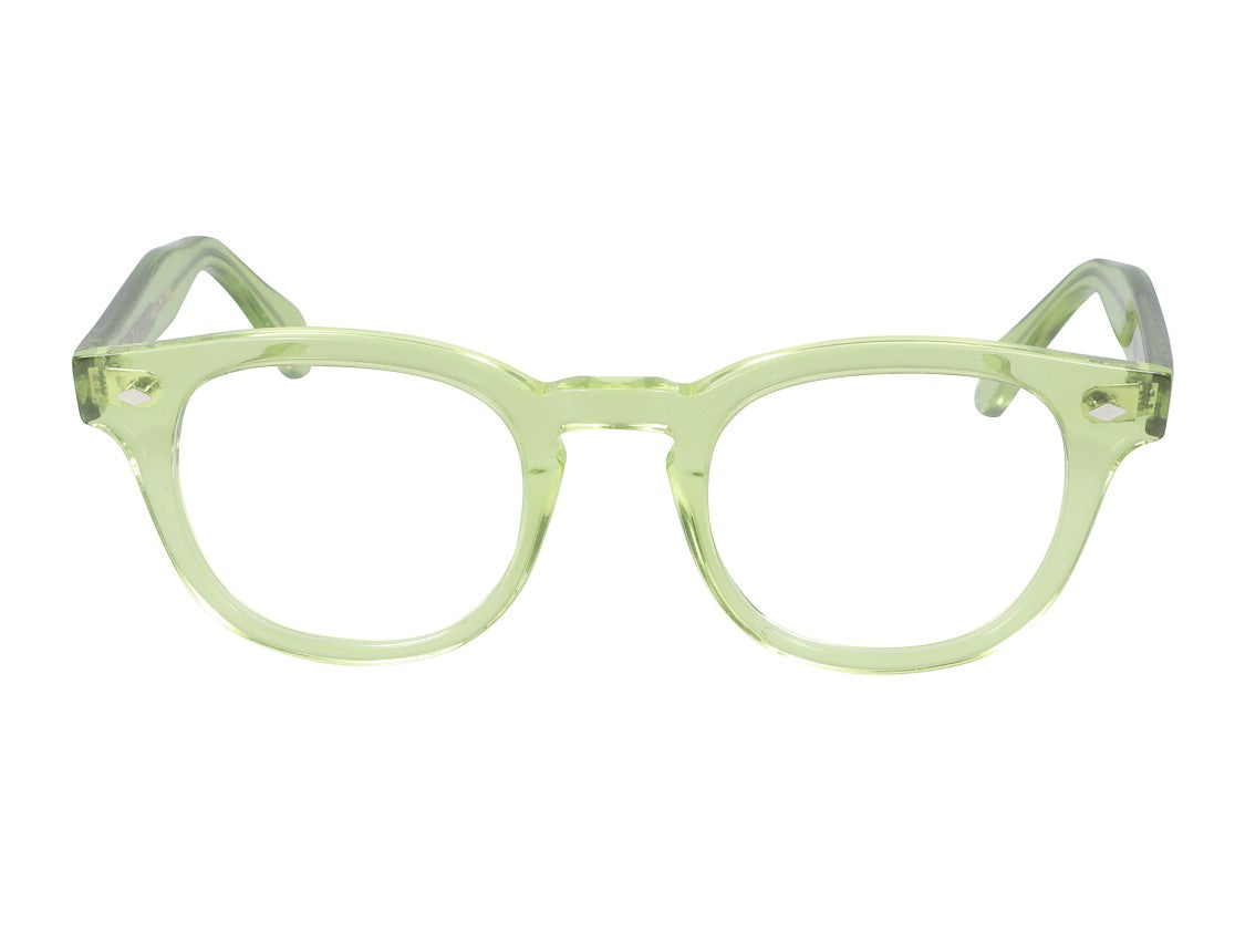 Kador Green Jolly Cal 49 Translucent Square Eyeglasses
