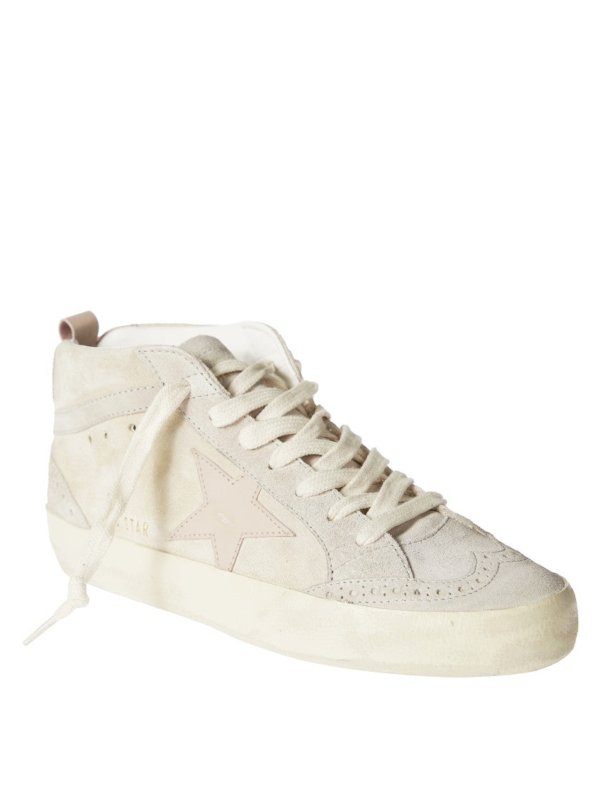 Golden Goose Mid Star Classic Suede Sneakers