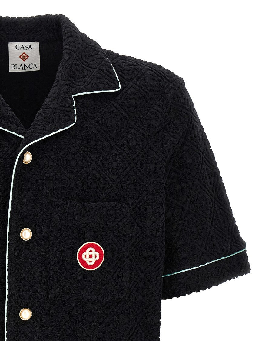 Casablanca 'Towelling Monogram' Shirt