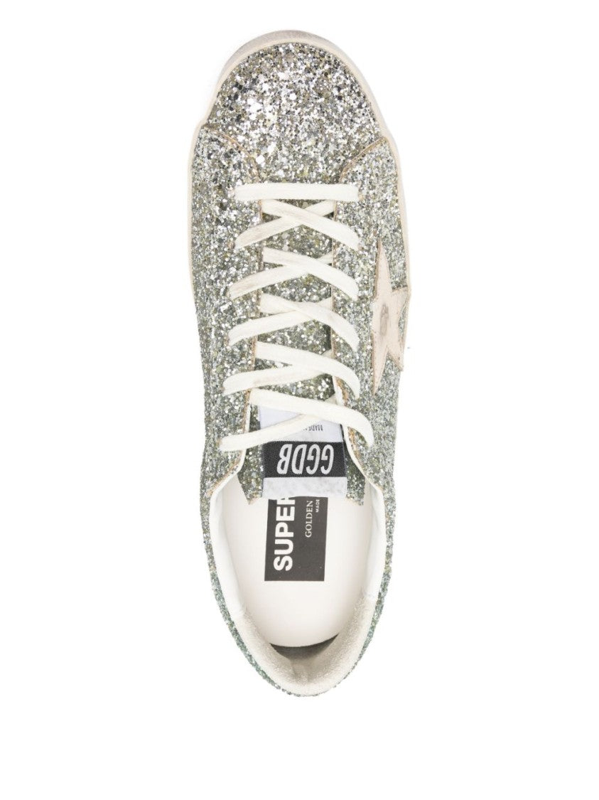 Golden Goose Silk And Nylon Low Top Sneakers
