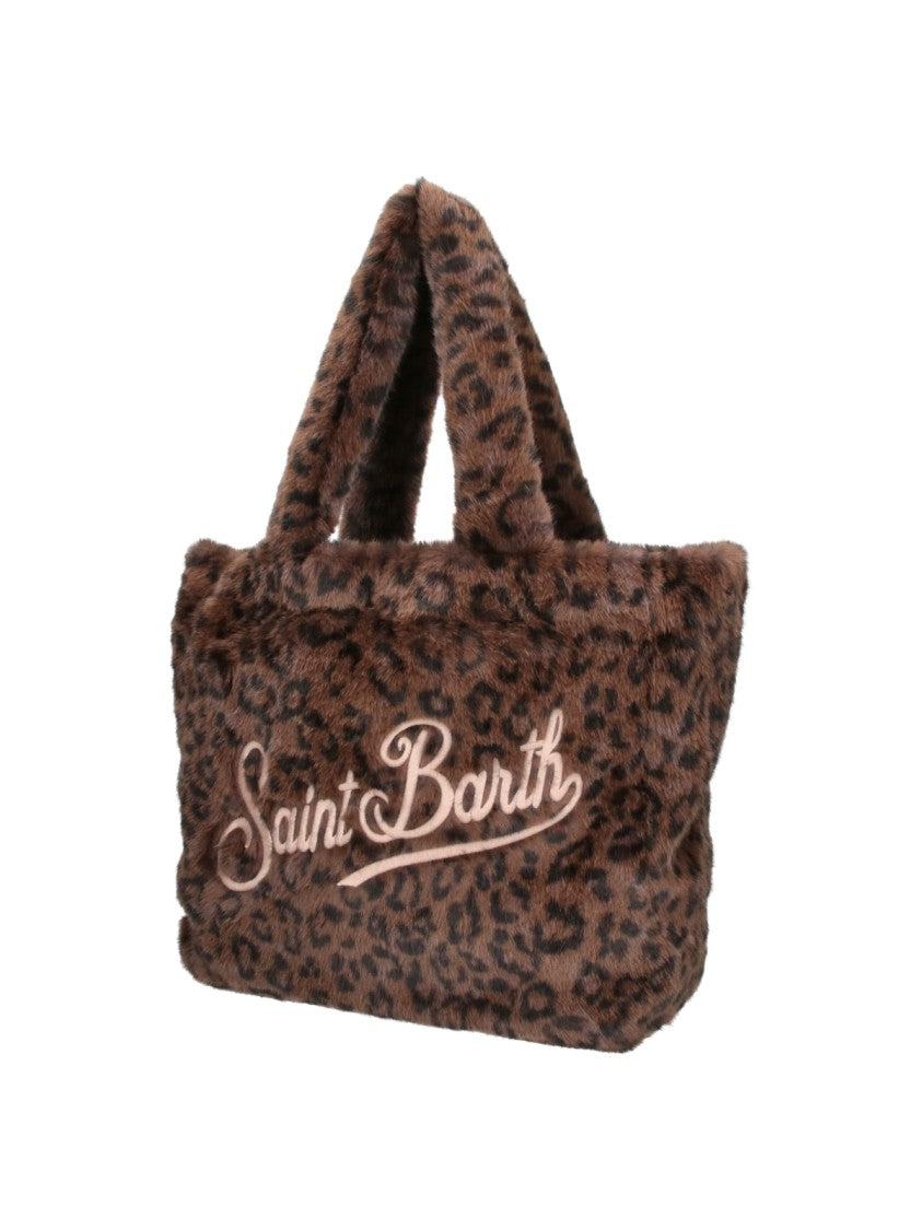 Mc2 Saint Barth Multicolor Colette Soft Fur Tote Bag