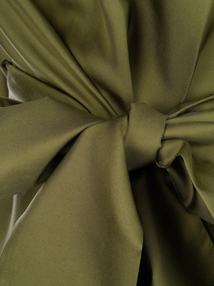 Co.Go Green Silk Blouse