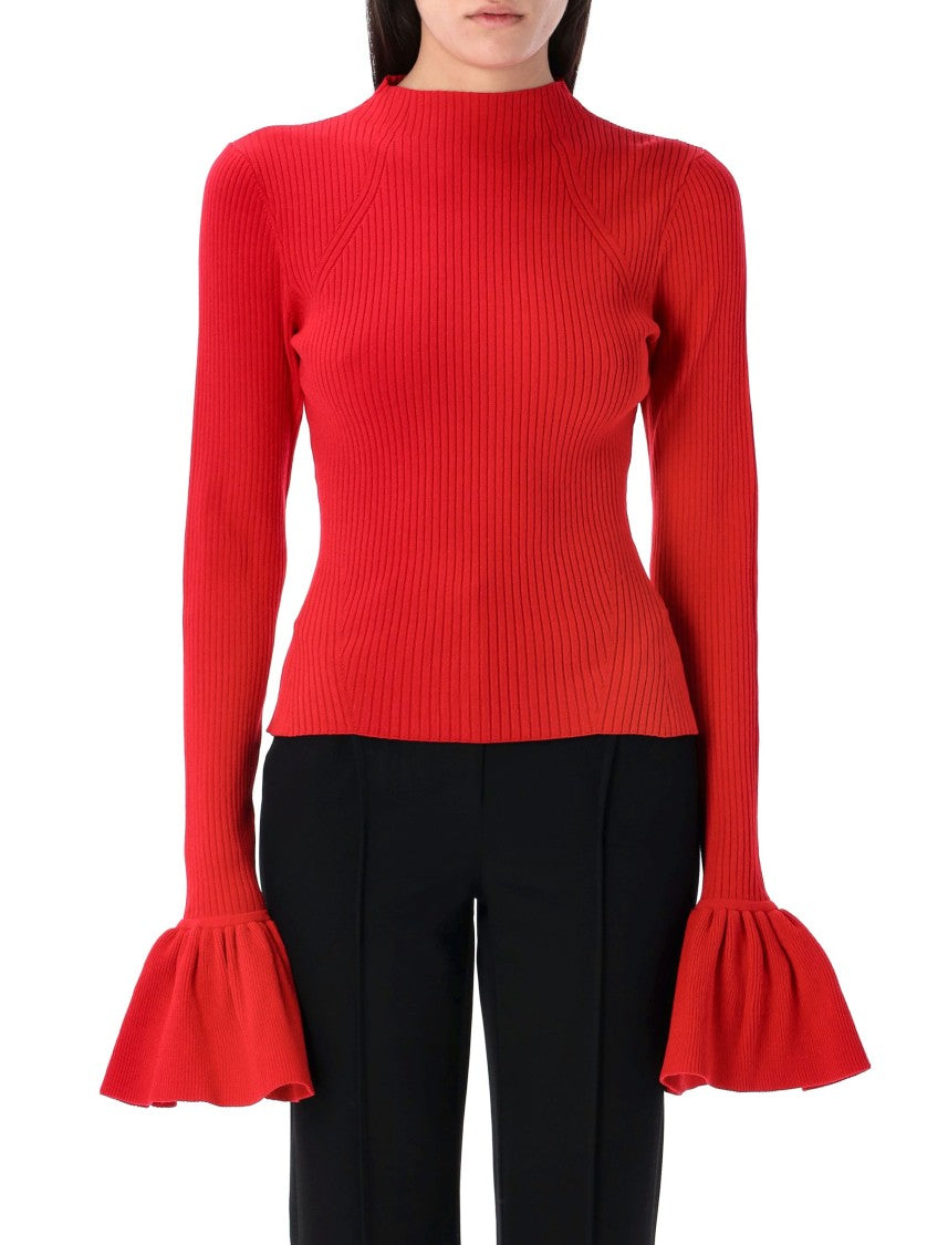 Rotate Knit High Neck Top