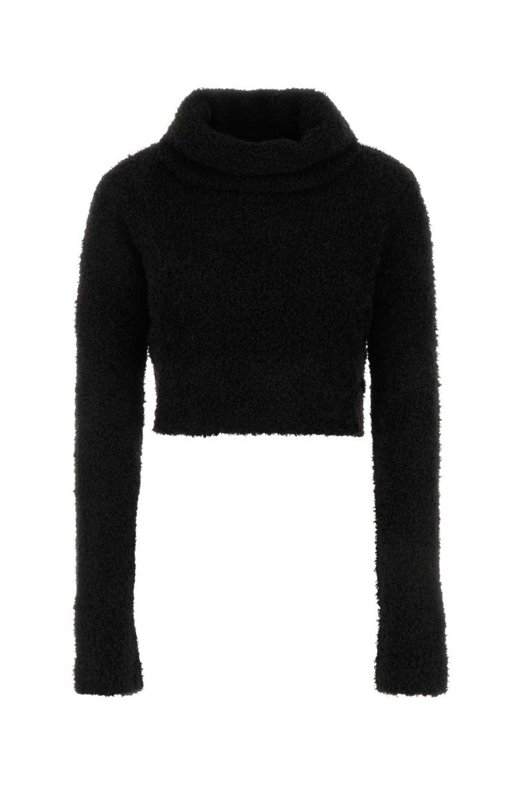 Saint Laurent Black Acrylic Blend Sweater