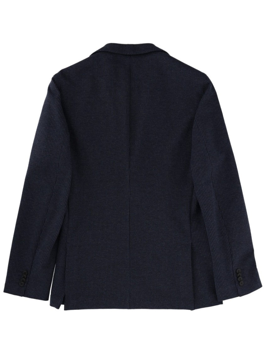 Boss Hanry Cotton Blend Pinstripe Jacket