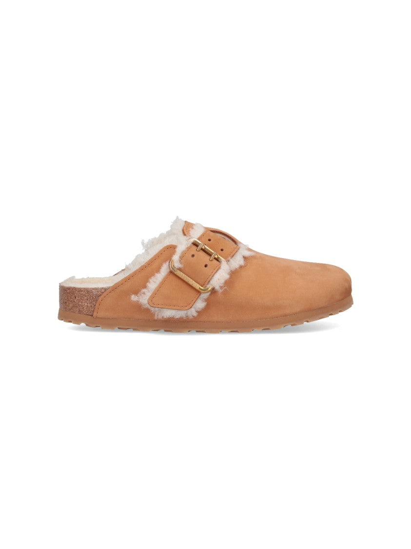 Birkenstock "Boston Bold Shearling" Mules