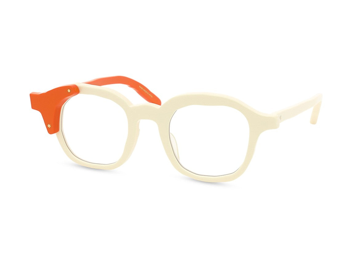 Masahiro Maruyama Cream Mm-0098 Acetate Eyeglasses