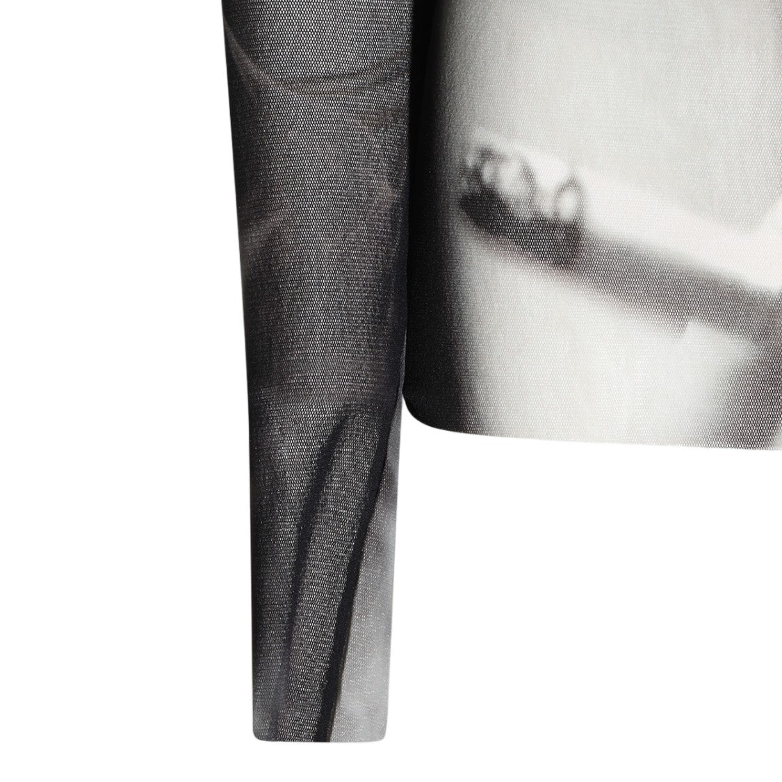 Jean Paul Gaultier Ethereal Smoky Print Long-Sleeve Shirt