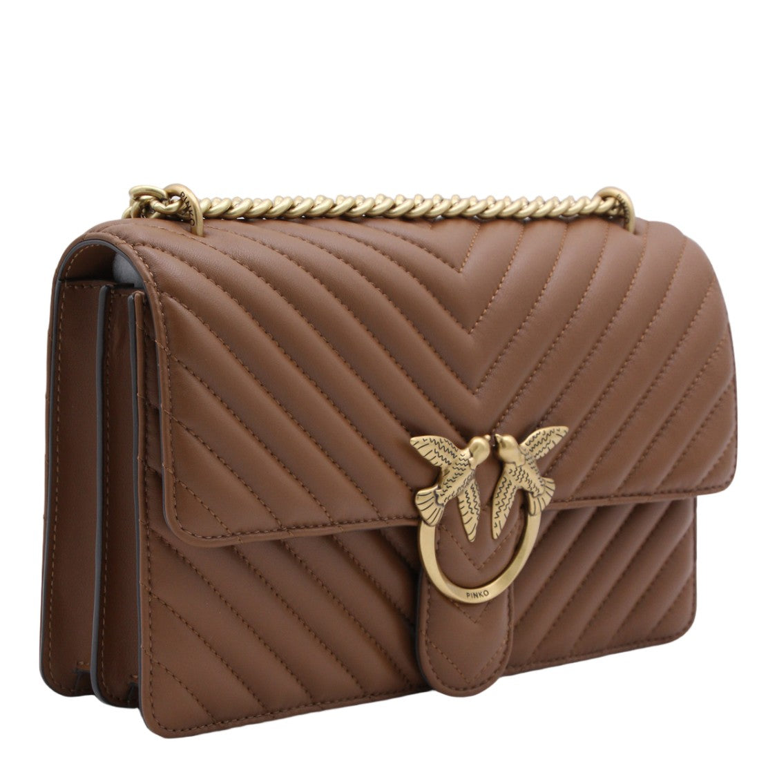 Pinko Quilted Rectangular Handbag