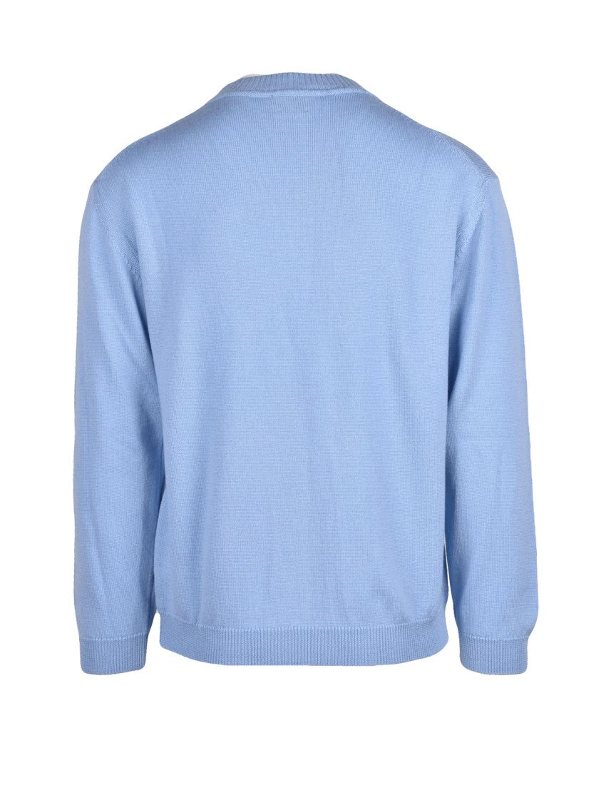 Daniele Fiesoli Crewneck Pullover In Extrafine Virgin Merino Wool