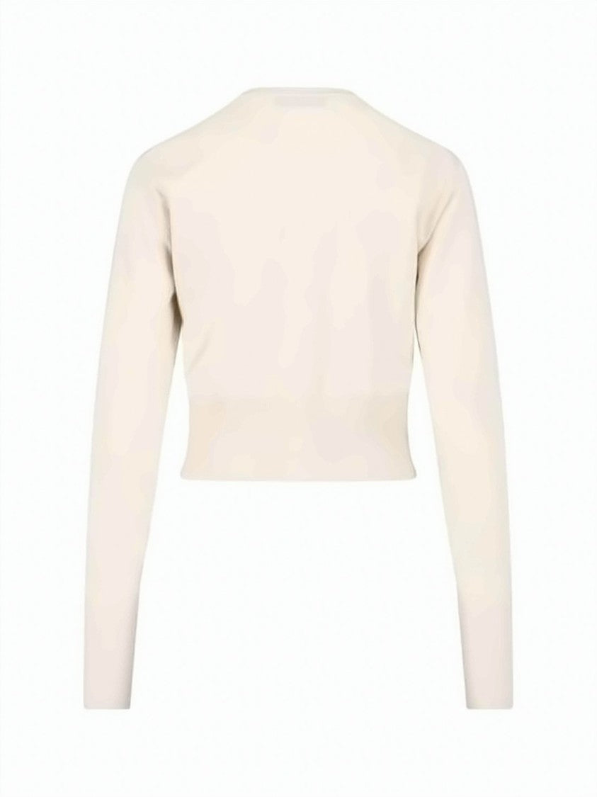 Vivienne Westwood Fitted Cropped Cardigan With Button-Down Front