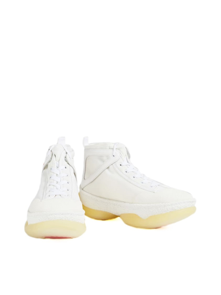 Alexander Wang A1 Logo Mid-Top Sneakers