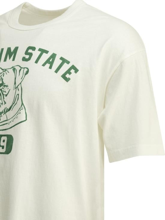 Visvim Short-Sleeve Cotton T-Shirt With Vintage Graphic Print