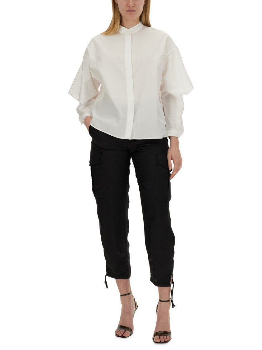 Aspesi Regular Fit Cargo Pants With Adjustable Hems And Side Pockets