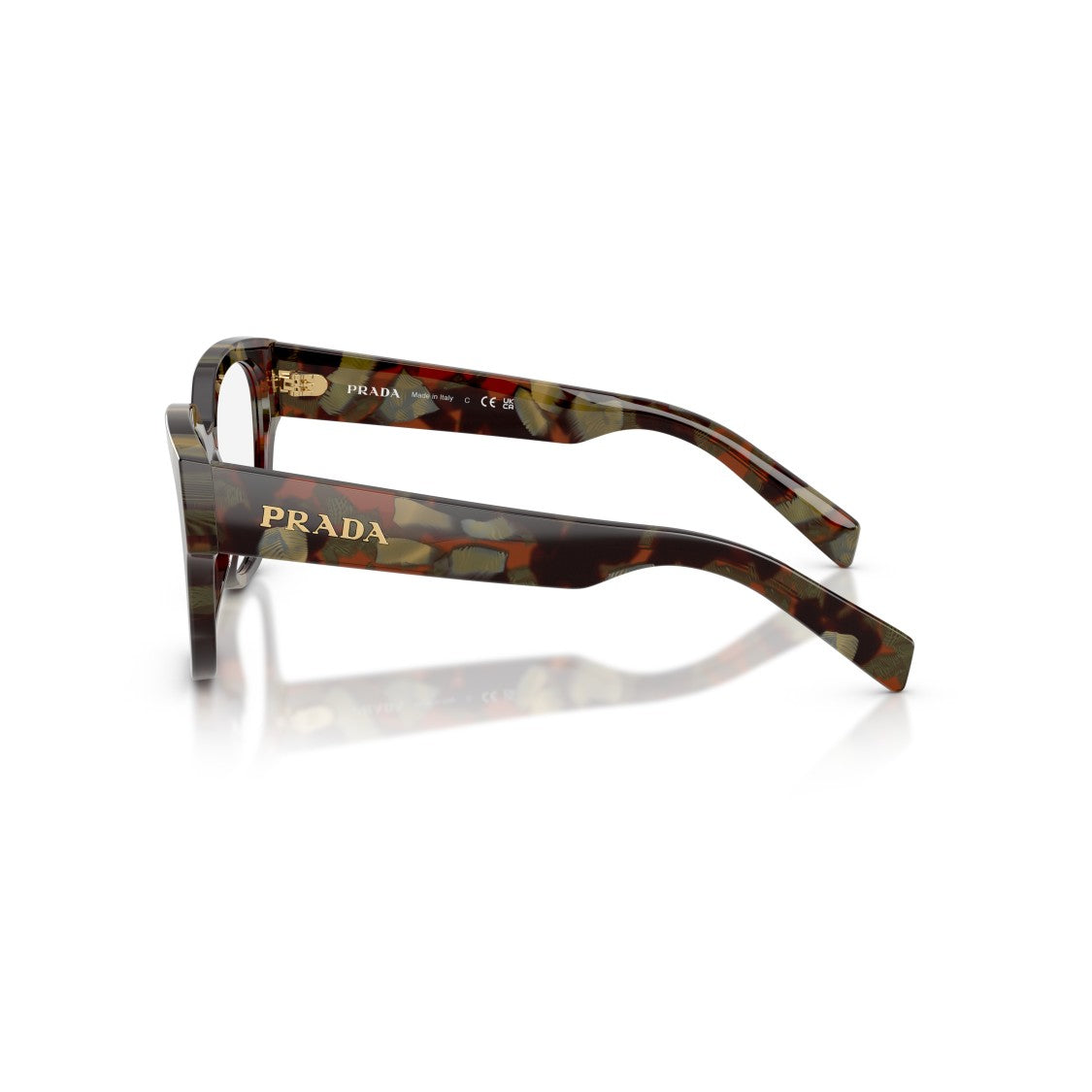 Prada 0Pr C06v Oversized Tortoiseshell Acetate Sunglasses