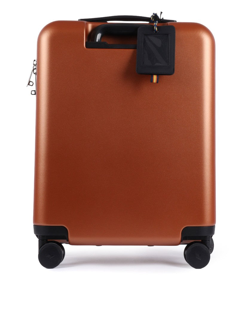 K-Way Hard-Shell Trolley Suitcase With Subtle Logo Detail