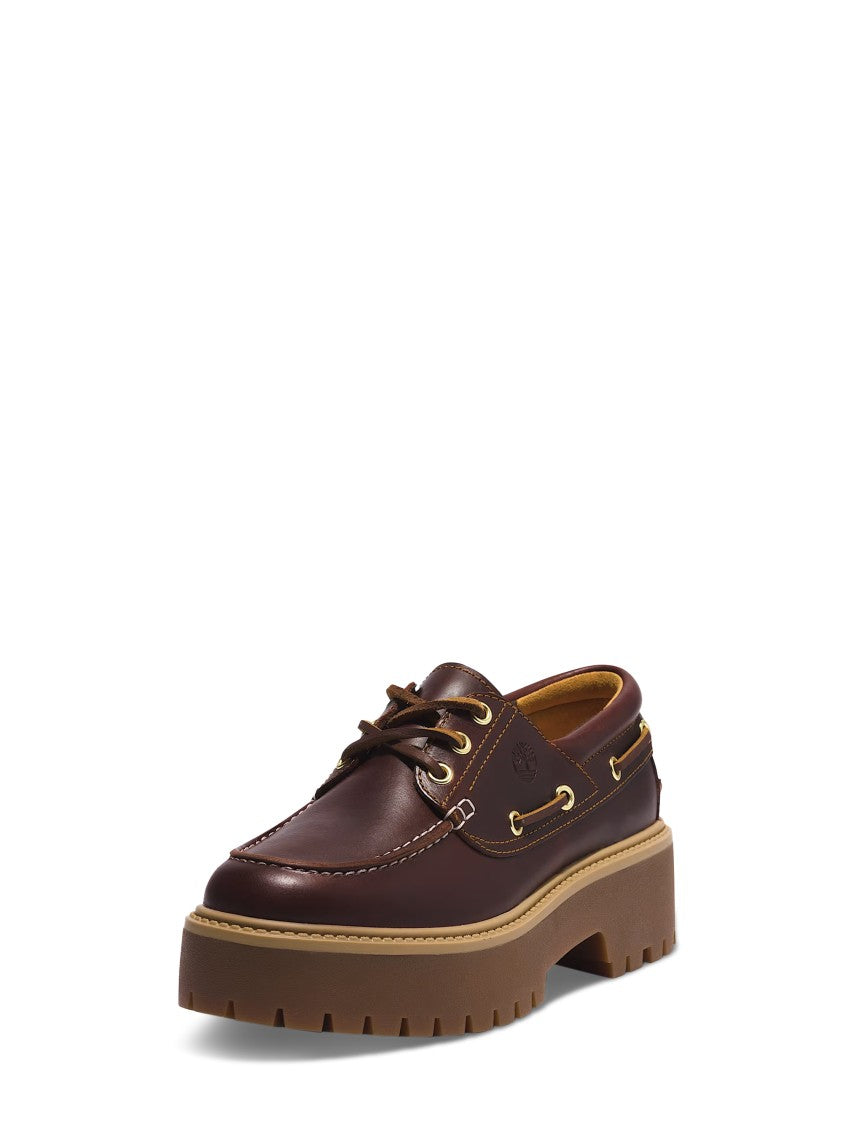 Timberland Classic Boat Shoes With Moc Toe Stitching