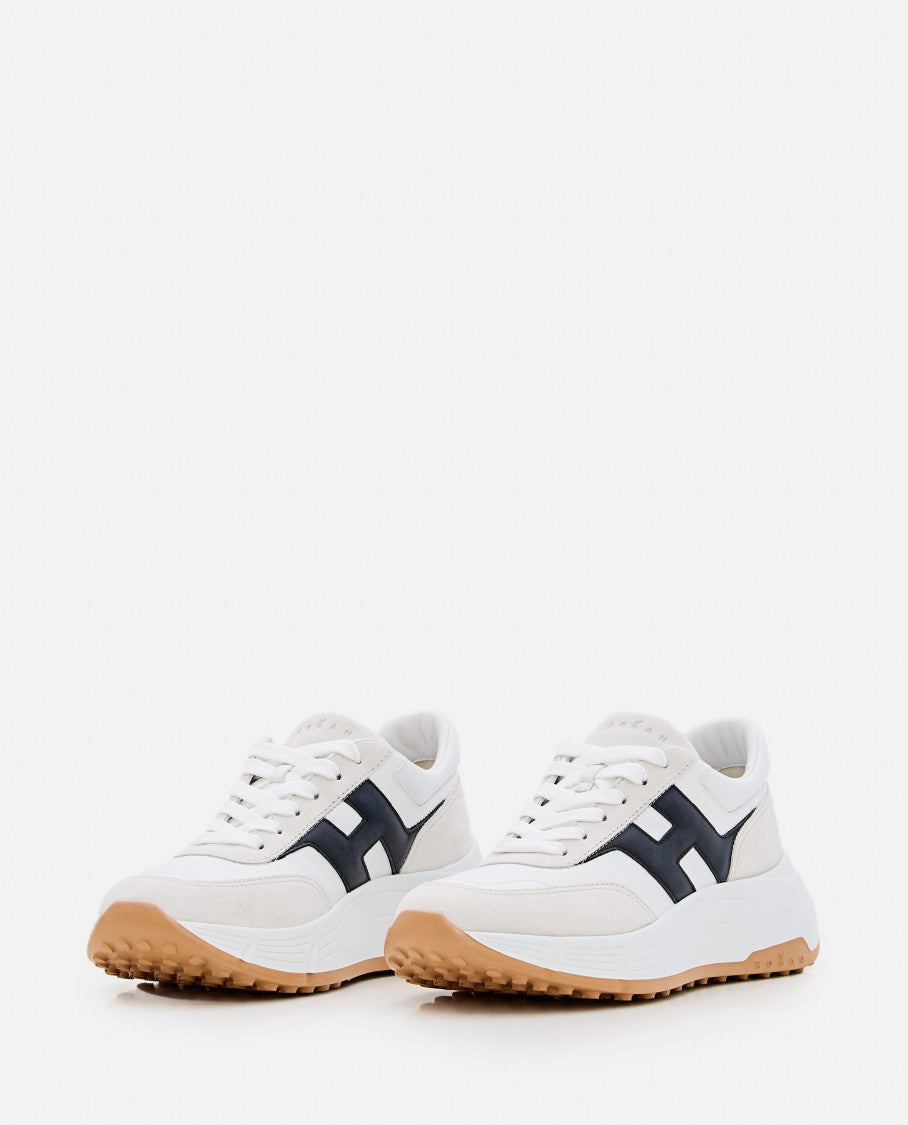 Hogan H669 White Leather Sneakers