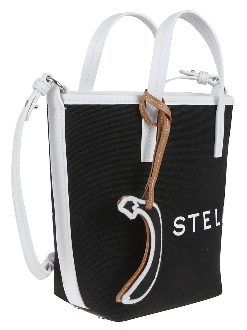 Stella Mccartney Structured Black Shoulder Bag