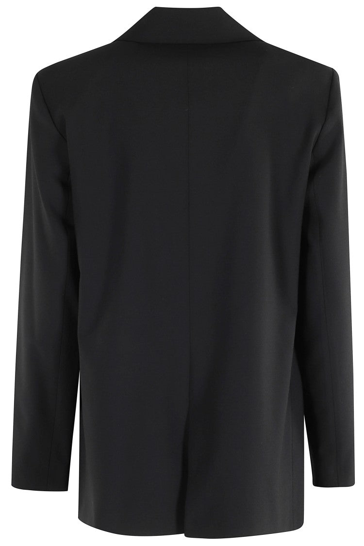 Antonelli Tailored Quadrifoglio Blazer With Satin Lapel